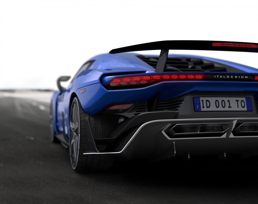 Детали экстерьера ItalDesign Zerouno 2017 года  (фото 6 из 40)